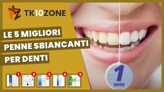 Le 5 migliori penne sbiancanti per denti [upl. by Namien]