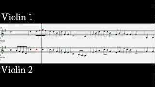 Be Thou My Vision Arranged for Violin Duet  Free Violin Sheet Music [upl. by Yahska863]