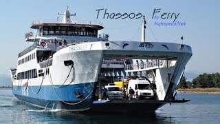 KERAMOTI  THASSOS  FERRY BOAT [upl. by Burger]