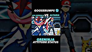 GRENINJA VS ALTARIA  GRENINJA ATTITUDE STATUS  shortfeed pokémon ytshorts viralshorts [upl. by Tamberg]