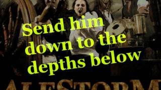 Alestorm  Keelhauled with Lyrics [upl. by Eicart]