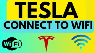 HOW TO CONNECT TO WIFI IN YOUR TESLA  MADE EASY [upl. by Amrac]