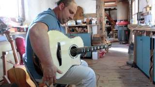 Frank Haunschild spielt Bariton Gitarre von Henning Doderer [upl. by Gnoc]