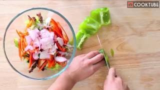 Quick amp Easy Greek Salad Recipe  Healthy Recipe [upl. by Nikolia]