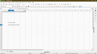 How to Switch Between Insert and Overwrite Mode in LibreOffice Calc [upl. by Kaye]