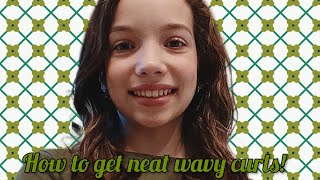 How to get neat wavy curls overnight [upl. by Abocaj]