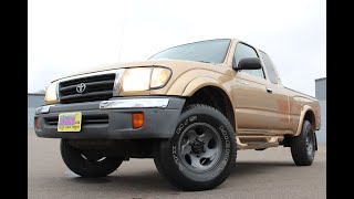 1999 Toyota Tacoma SR5 4x4 Manual 5 Speed Transmission 74k Original Miles 24290 [upl. by Greff]