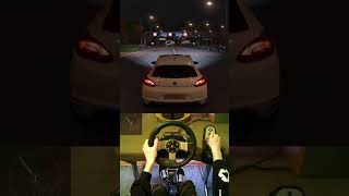 400BHP Volkswagen Scirocco R TOP Speed Steering wheel  Shifter Shorts [upl. by Ennaehr195]