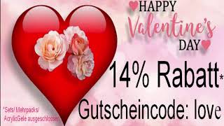 14 Rabatt zum Valentinstag 💖😍Nur bis zum 18218 [upl. by Irab884]