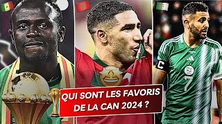 🌍 Qui sont les FAVORIS de la CAN 2024   Maroc Algérie Sénégal [upl. by Phelips]