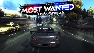 NEED FOR SPEED MOST WANTED REMASTERED 2022  GAMEPLAY PART 1 NFSMW Mod 2022 [upl. by Tuorah]