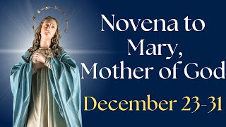 Novena of Mary Mother of God [upl. by Ynoyrb]