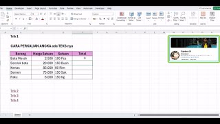 Empat trik excel dan word [upl. by Nissensohn]