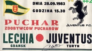 Lechia Gdansk  Juventus Turyn 1983 part 2 Italian Commentary [upl. by Kemble]