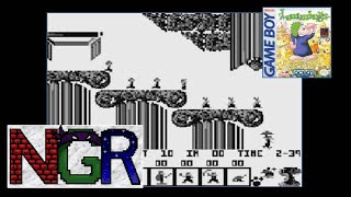 Noobs Review 4  Lemmings Game Boy 1994 [upl. by Yuh507]