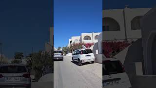 Pyrgos Santorini travel travellife santorinigreece santorini greekislands buggy roadtrip [upl. by Angelina]