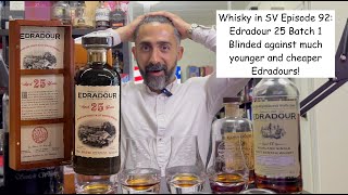 Edradour 25 vs 12 vs 10 vs Signatory 10 Blind whiskyinsv 092 [upl. by Ahseik375]