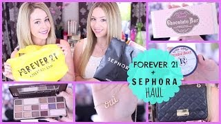 Forever 21  Sephora Haul [upl. by Maurice61]