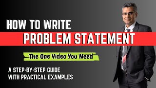 💪 How to Write a Problem Statement for Your Research A StepbyStep Guide 🎓 [upl. by Fotina]