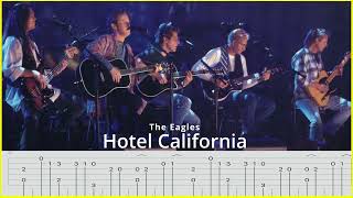 Hotel California 1994 MTV  FULL TAB  SLOW TEMPO [upl. by Tocci188]