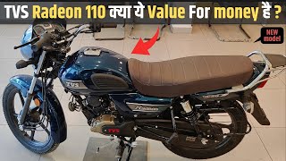 2024 New TVS Radeon 110 Model E20 Full Review  Price New features amp update [upl. by Lever]