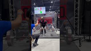 USPA 2024 Florida State Championship 2nd deadlift attempt 518lb235kg powerlifting [upl. by Adnak]