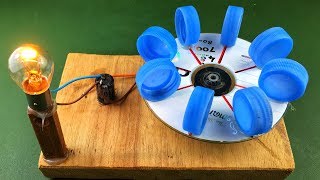 Electric Power Free Energy Generator With DC Motor 100 New Experiment Science Project at Home [upl. by Petunia263]