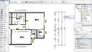 TUTORIAL ARCHICAD  Dimensions Manual [upl. by Mina369]