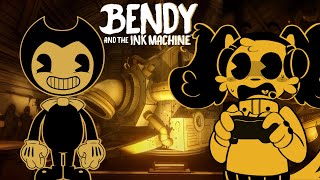 DOGDAY MEETS BENDY  Bendy and The Ink Machine Part 1 [upl. by Osithe]