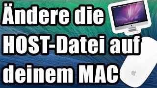 Host Datei auf dem Mac ändern MacTutorial [upl. by Cardie]