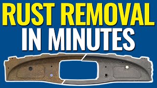 How to Remove Rust  3 Different Ways to Completely Remove Rust Rust Removal in Minutes [upl. by Elfrieda]