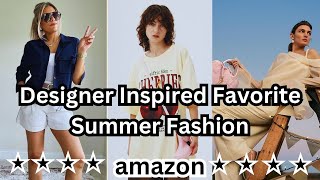 Best Amazon Designer Inspired Favorite Affordable summer fashion [upl. by Follmer929]