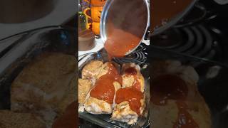 BBQ chicken thighs recipe 4 generations old amp still goin chickenrecipe bbq easyrecipe [upl. by Airdnoed792]