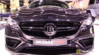 2018 Mercedes AMG E63 Brabus 700  Exterior and Interior Walkaround  2017 Frankfurt Auto Show [upl. by Addison]