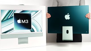 M3 iMac 2023 Unboxing erster Test amp bisheriger Eindruck [upl. by Eralc995]