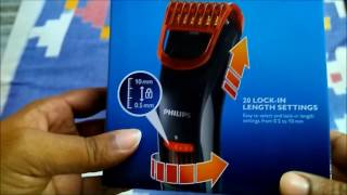 UNBOXING  Philips QT401115 Pro Skin Advanced Trimmer for Men [upl. by Nichole]