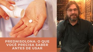 Prednisolona para que serve riscos e informações importantes antes de usar [upl. by Harve]