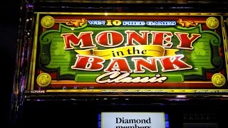 konami  Money in the Bank 10c Machine Eps 2  Bonus on a 100 bet [upl. by Devitt209]