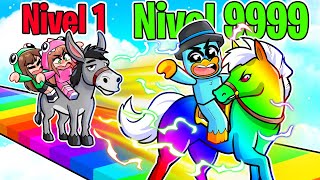 Mejorando De CABALLO NOOB a DIOS en Roblox Con MIS AMIGOS… [upl. by Pryor950]