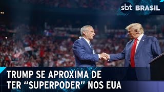 Republicanos conquistam maioria na Câmara e vão controlar Congresso dos EUA  SBT Brasil 141124 [upl. by Yssirc]