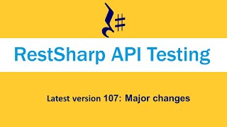 RestSharp v107 latest version Major upgrade [upl. by Eirrek]