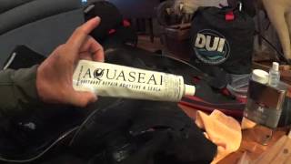 HOW TO  DUI DRYSUIT ZIPPER REPLACEMENT  PART 1 [upl. by Anayit]