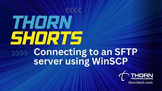 Connecting to an SFTP server using WinSCP [upl. by Refinney292]