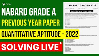 NABARD Grade A Previous Year Paper  NABARD PYQ 2022 Phase 1  NABARD Grade A Syllabus Preparation [upl. by Zetnod]