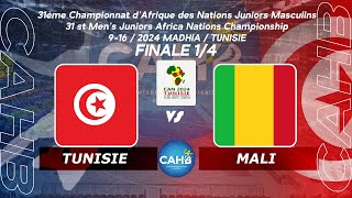 🤾14 FINAL🏆TUNISIE🆚 MALI🏆 31st Men’s Juniors Africa Nations Championship [upl. by Vevina]