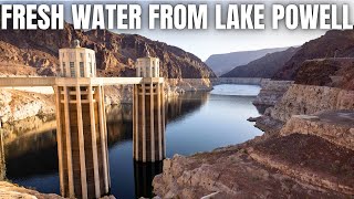 Lake Mead Water Level Holds Steady As Releases From Lake Powell Bring Fresh Water [upl. by Redwine431]