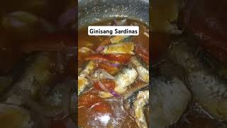 sardinasrecipe ginisangsardinas foodshorts youtubeshorts sardinas food [upl. by Arbmahs]