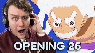 ONE PIECE Opening 26 quotUUUUUSquot REACTION [upl. by Aihsrop]