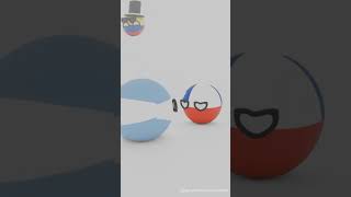 La esquizofrenia de chile🗣️🔥Countryballs 3D shorts countryballs humor [upl. by Scarito]