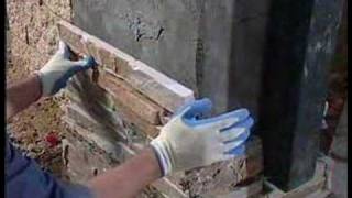 East West Stone Installation Video Pt 3 Custom Columns [upl. by Woolcott214]